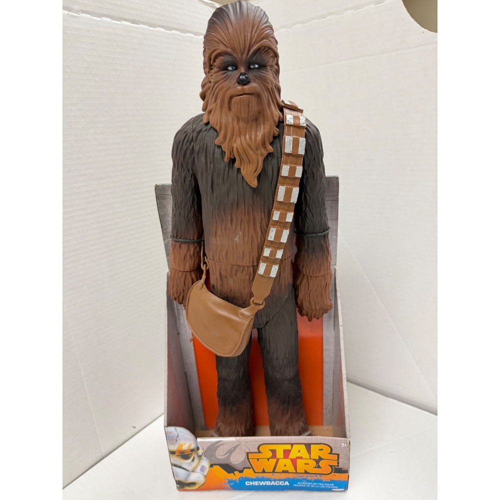 Star Wars Jakks Pacific Chewbacca 20 Inch Large Action Figure 2014 New in Box